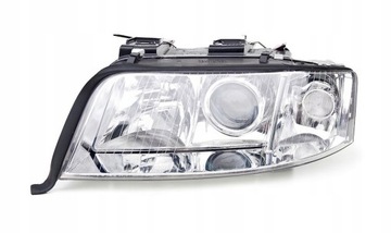 Audi a6 c5 01-05 left headlight 4b0941003bj h7+ h7, фото