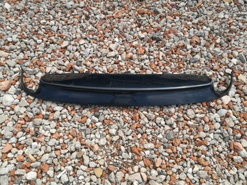 Audi a7 4g8 spoiler diffuser overlay rear bumper, фото
