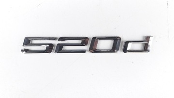 Emblem logo covers bmw f10 520d original 7219542, фото