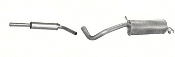Глушители комплект seat cordoba+skoda fabia универсал объем. 1, 2 01-2007 год., фото