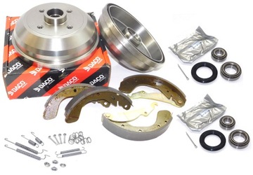 Drums+ pads+ bearing opel corsa b versions з abs, фото