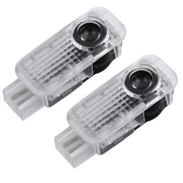 Led підсвідка лого проектор 7w skoda superb 1 гарантія, фото