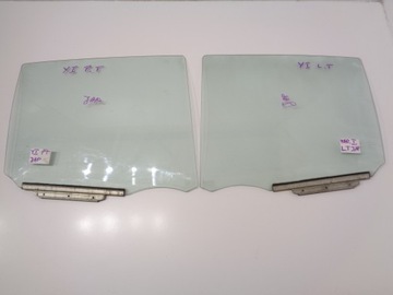 Door glass ass back toyota yaris 1 1999 - 2005, фото