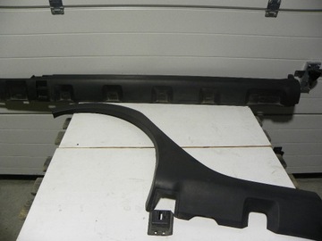 Dacia sandero stepway 2 threshold plastic overlay, фото