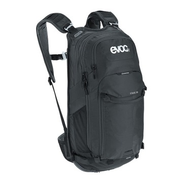 Backpack bicycle on a bicycle mtb enduro tourist evoc stage 18l black+ ebook, фото