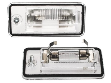 A3 8p a4 b6 b7 a6 c6 q7 light bulbs to license plate, фото