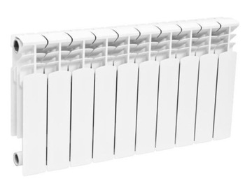 Kfa radiator aluminum g350 lateral white 6el. 423x480, фото