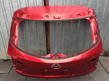 Mazda 3 lid cover trunk hatchback ass 2012-, фото