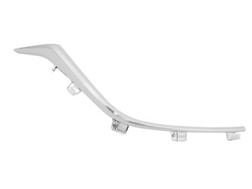 Lattice overlay chrome mazda 3 bm 2013-2017 r, фото