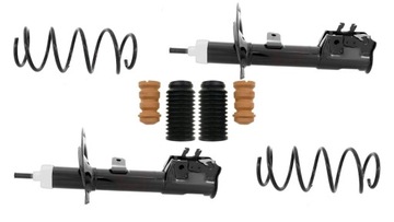 Shock absorbers springs front fiat panda 2 169 03-, фото