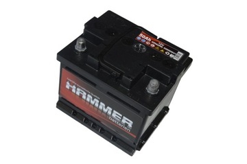 Аккумулятор hammer 12v 50ah 420a, фото