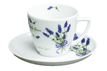 Fondant lavender beata cup 350 ml+ saucer, фото