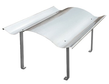 Visor chimney type napoleon 60x70cm on 4 stopach, фото