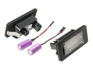 Подсветки регистрации skoda octavia superb fab, фото