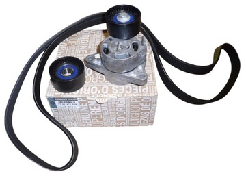 Tensioner set strap renault master trafic 2. 5dci, фото