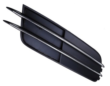 Audi a6 c7 11 - 14 cap fog light lattice bumper left side, фото