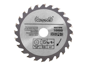 Saw disk for wood 130mm* 24 t, фото
