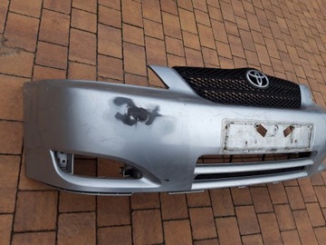 Toyota corolla e12 02 - 04 хетчбек бампер передний + решетка, фото