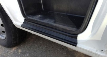 Накладки порога защиты на пороги peugeot boxer fiat ducato 1994-2006, фото
