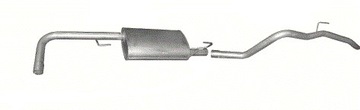 Mufflers complete nissan navara volume. 2, 5 ddti from 2005., фото