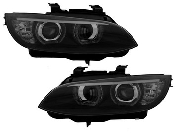 Рефлектор xenon кольца у 3-дверный led подсветка angel bmw 3 e92 e93, фото