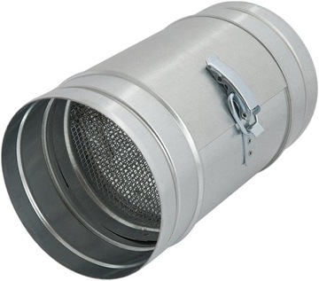 Air filter round steel darco fok 125 to turbocharger fireplace fan, фото
