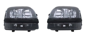 Рефлектор фара передняя fiat doblo 01 - 05 комплект левая+ права, фото