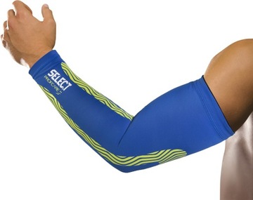 Select sleeves compression 6610 blue r. s, фото
