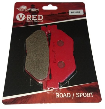 Pads brake ass yamaha xt 1200 з (xtz) super-tenere back - quality!, фото