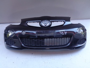 Bumper front toyota aygo 09-12 restyling number 13648, фото