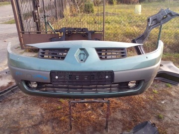 Front bumper front renault megane 2 on washers, фото