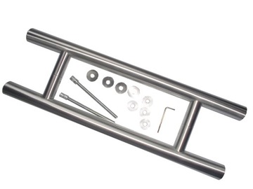 Door handle fasteners door gate з tubes inox fi 32mm 1200/ 1600/ 90*, фото