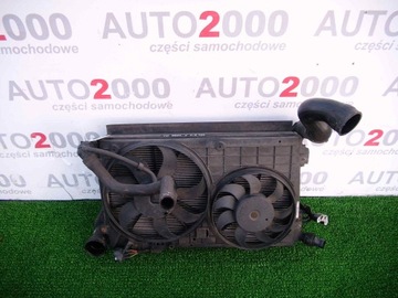 Vw golf v 1.9 tdi radiators fans*complete*, фото