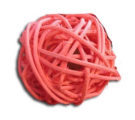 Ball ratanowe crimson 4 centimeters balls з rattan balls, фото