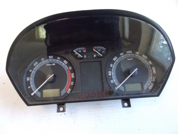 Instrument panel skoda fabia 1 restyling '05-08 original 6y0920883d, фото