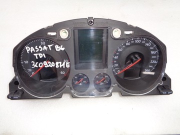 Instrument panel vw passat b6 2. 0tdi 3c0920871e, фото