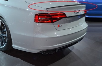 Audi s8 plus 2016 a8 4h d4 restyling spoiler covers 4h0827933a, фото