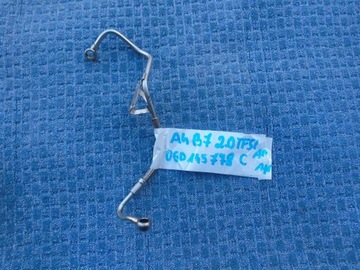Патрубок масляна turbo 06d145778c audi a4 b7 a6 c6 exeo 2. 0tfsi, фото