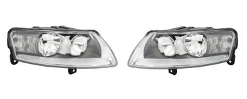 Headlight front headlight audi a6 c6 2004 - 2008 complete, фото