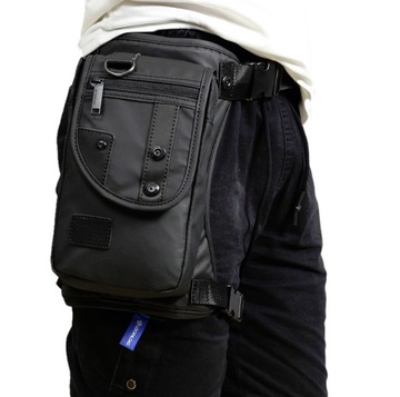 Stylish bag for the hip male motorcycle hutch, фото