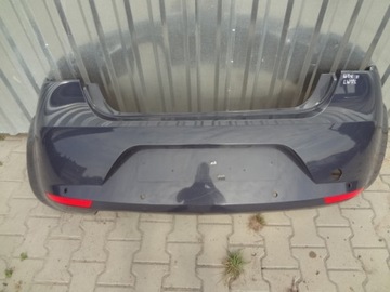 Seat leon 2 04 - 2009 rear bumper back, фото