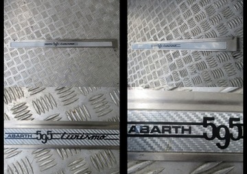 Overlay threshold fiat abarth 595, фото