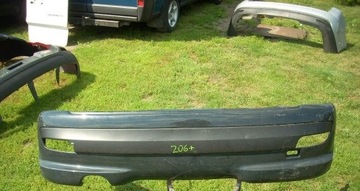 Rear bumper back peugeot 206+ plus, фото