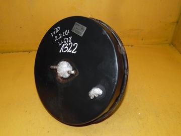 Vacuum brake booster brake cylinder vito w638 2. 2cdi a0004307708, фото