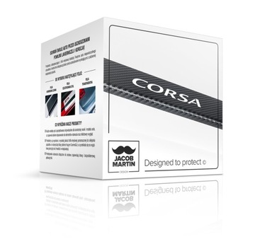 Карбон наклейки на пороги opel corsa e (2014-), фото