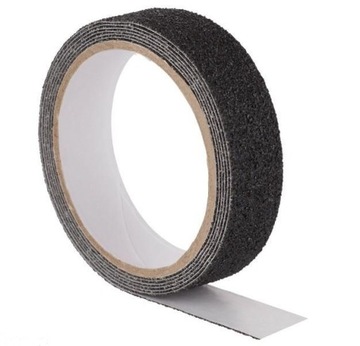 Plume anti-slip stairs black 25mm x 5m, фото