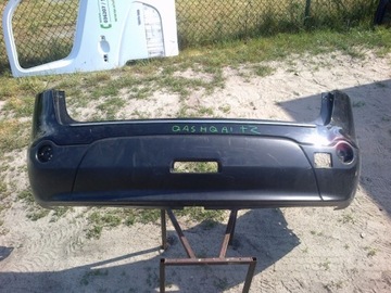 Rear bumper back nissan qashqai+ 2 plus chrome, фото