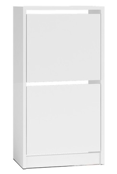 Cabinet on shoes boots chest of drawers 2 x shelf rack white, фото