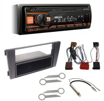 Alpina ute-200bt usb tape recorder bluetooth audi a6 c5, фото