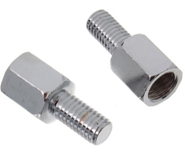 Screw reduction threaded mirrors left right m8, фото